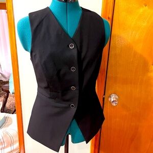 Rachel Zoe Sleeveless Blazer Vest Womens XS